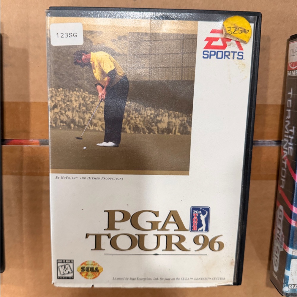 PGA Tour 96 Sega Genesis EA Sports Vintage Golf Game
